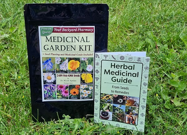 Medicinal garden kit com manual